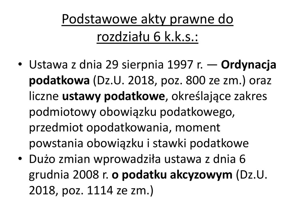 Przest Pstwa I Wykroczenia Podatkowe Ppt Pobierz